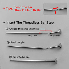 WOLAYI G23 taper sin rosca curvo 18G, control durante la inserción.