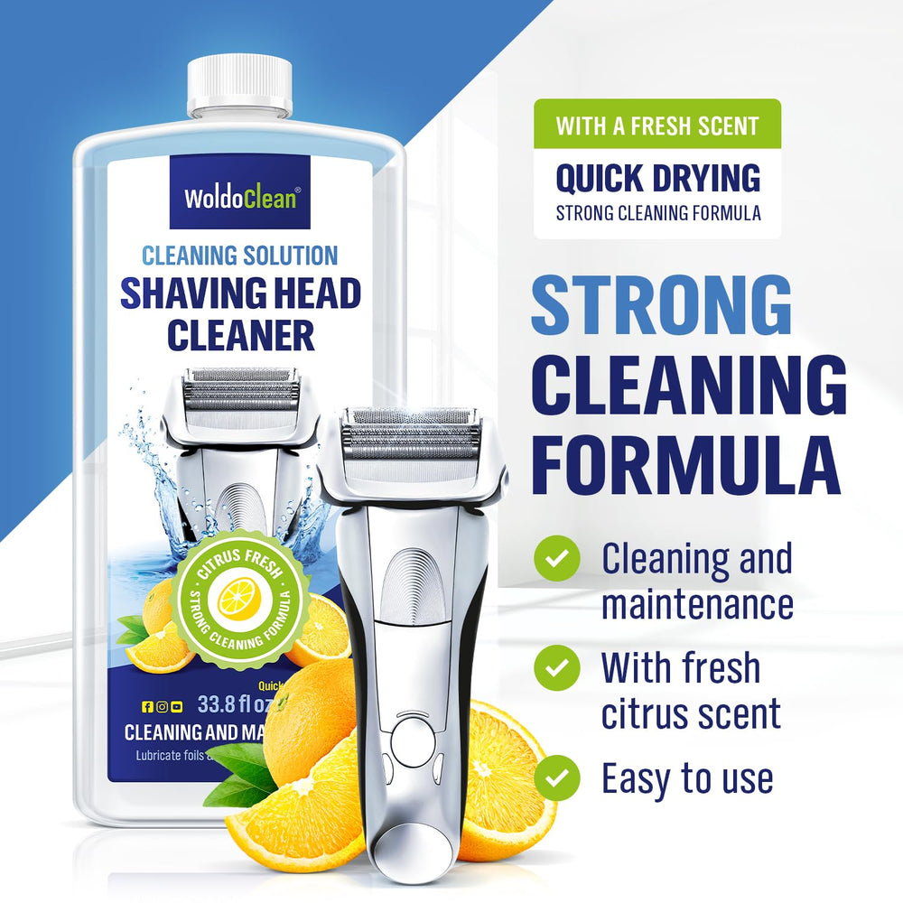 WoldoClean limpiador para sistema Braun SmartCare limón, compatibilidad fiable