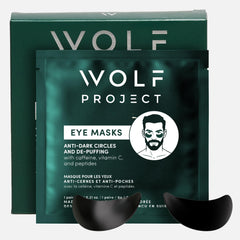 Wolf Project parches bajo ojos con cafeína para despertar la mirada