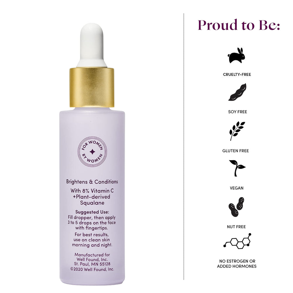 Gotero de Serum Womaness Fountain of Glow para una dosis precisa de hidratación
