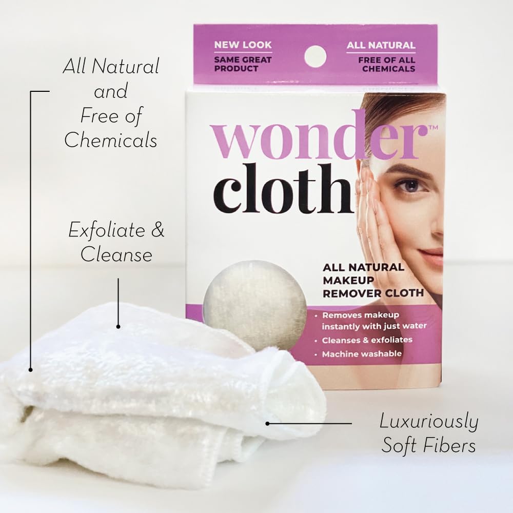 Wonder Cloth dermatológicamente probado, sin químicos para uso diario