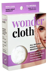 Wonder Cloth desmaquilla con agua sin químicos para rostro, ojos y labios