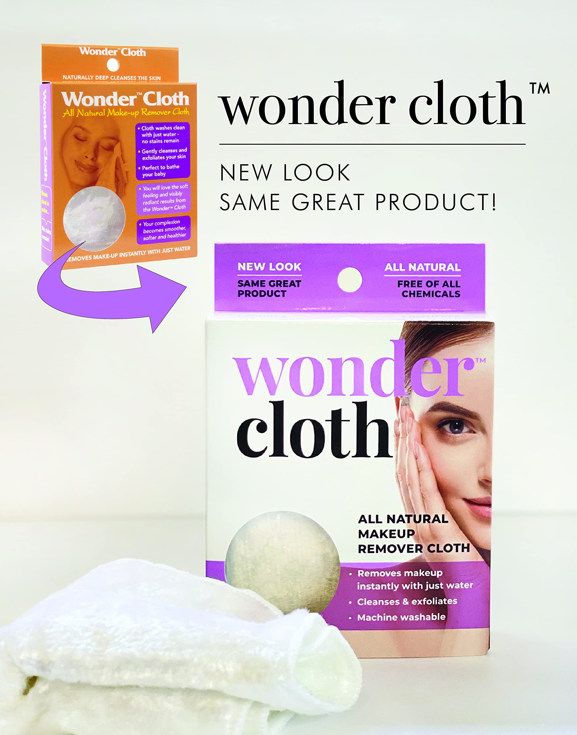 Resultados visibles: piel más limpia con Wonder Cloth tras uso diario