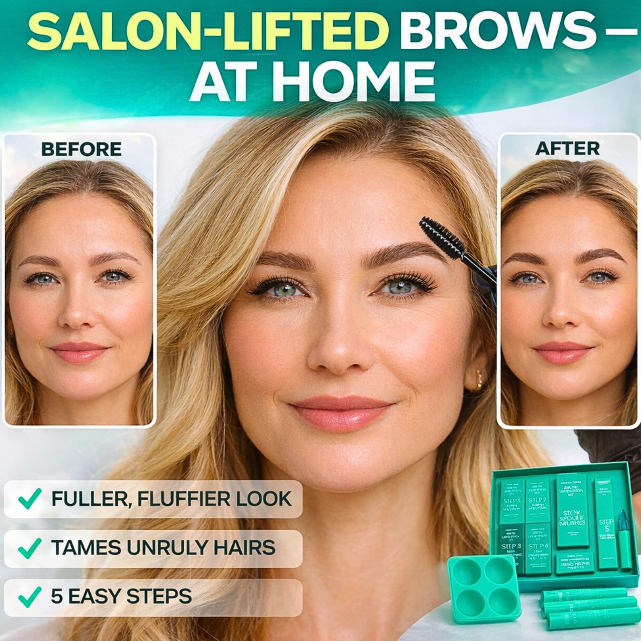 Wonder Family locion elevacion-cejas para elevar cejas con aplicación suave.