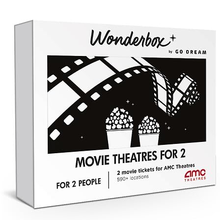 WONDERBOX regala experiencia AMC con dos boletos para ver una película
