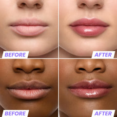 Wonderskin Aceite Labial Rehab Serum, tintado sutil realza color natural.