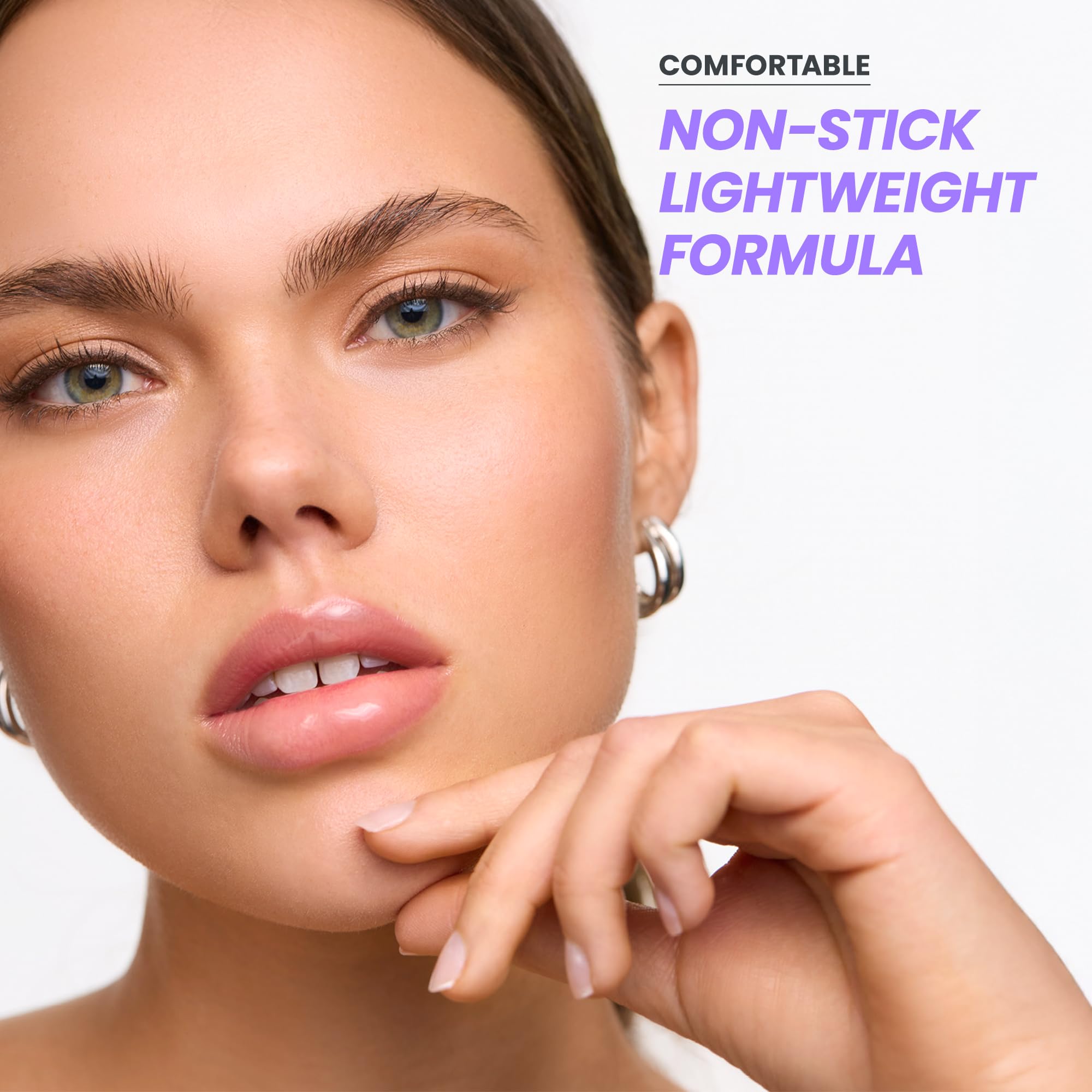Wonderskin Brillo labial con acabado vitrificado y brillo de larga duración