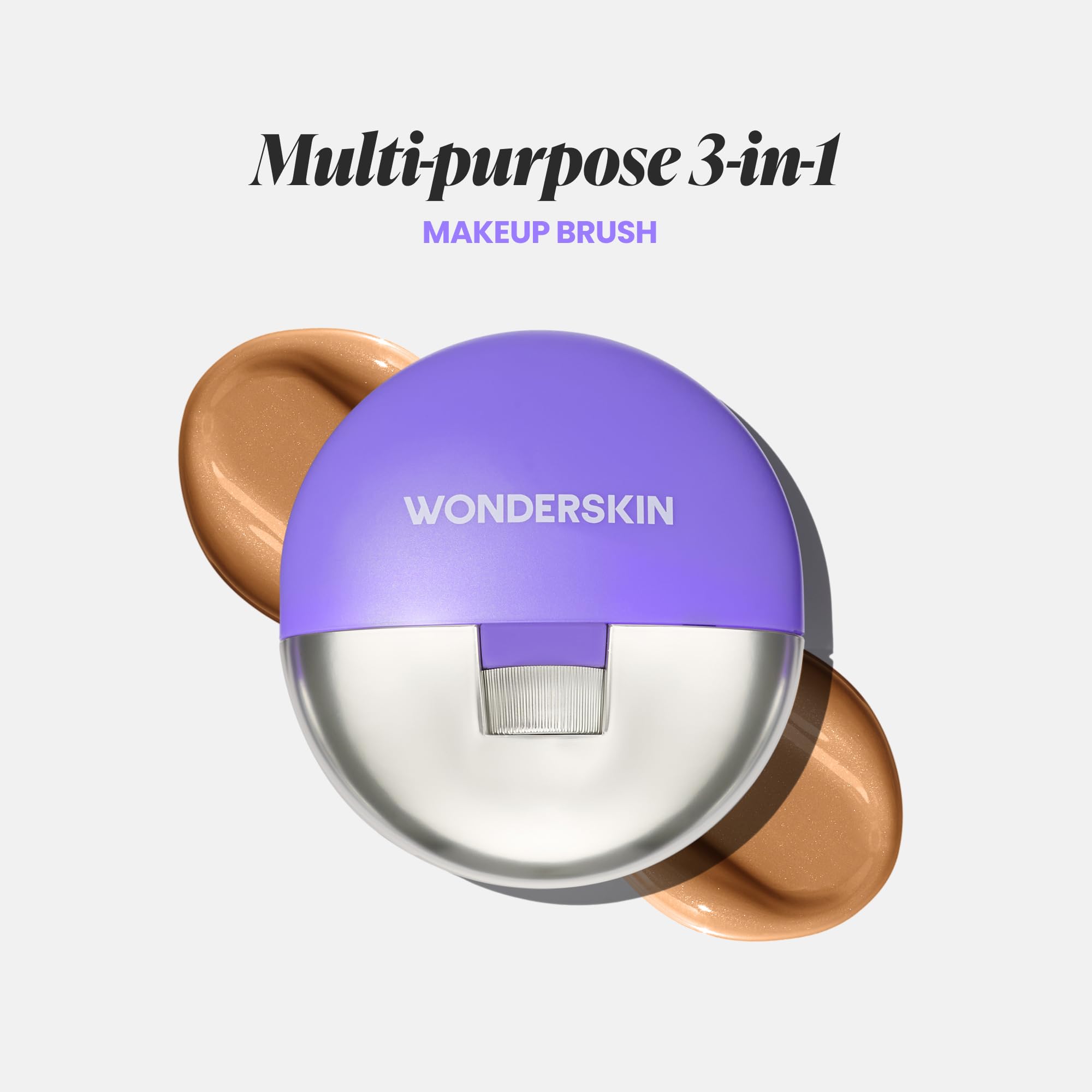 Wonderskin Dial-It-Up: brocha para aplicación de base y polvo con control preciso.
