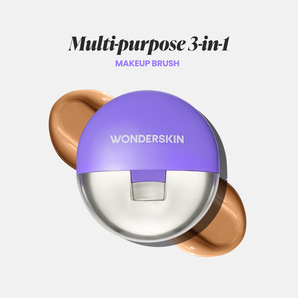 Wonderskin Dial-It-Up: brocha para aplicación de base y polvo con control preciso.