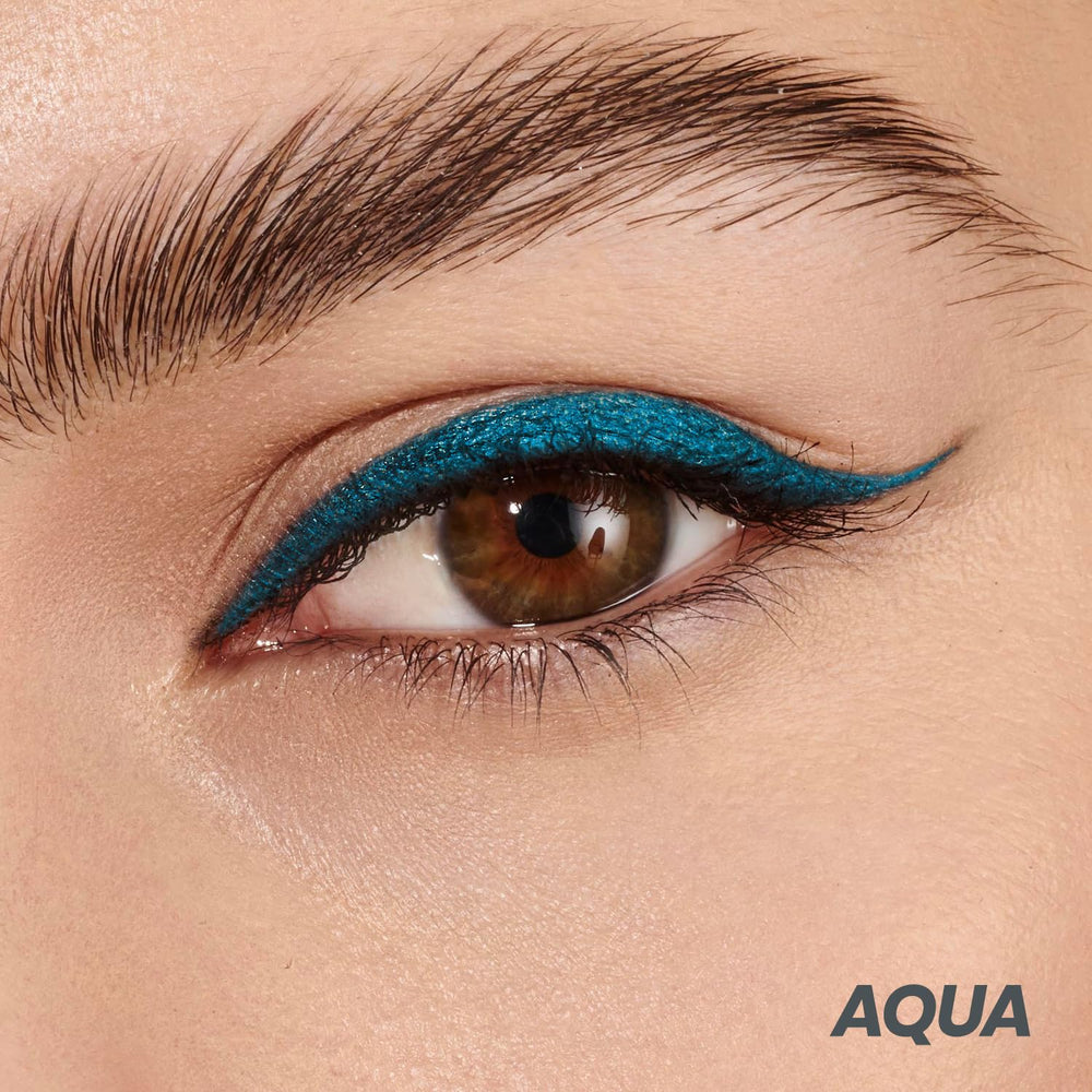 Delineador Wonderskin azul vegano y cruelty-free.