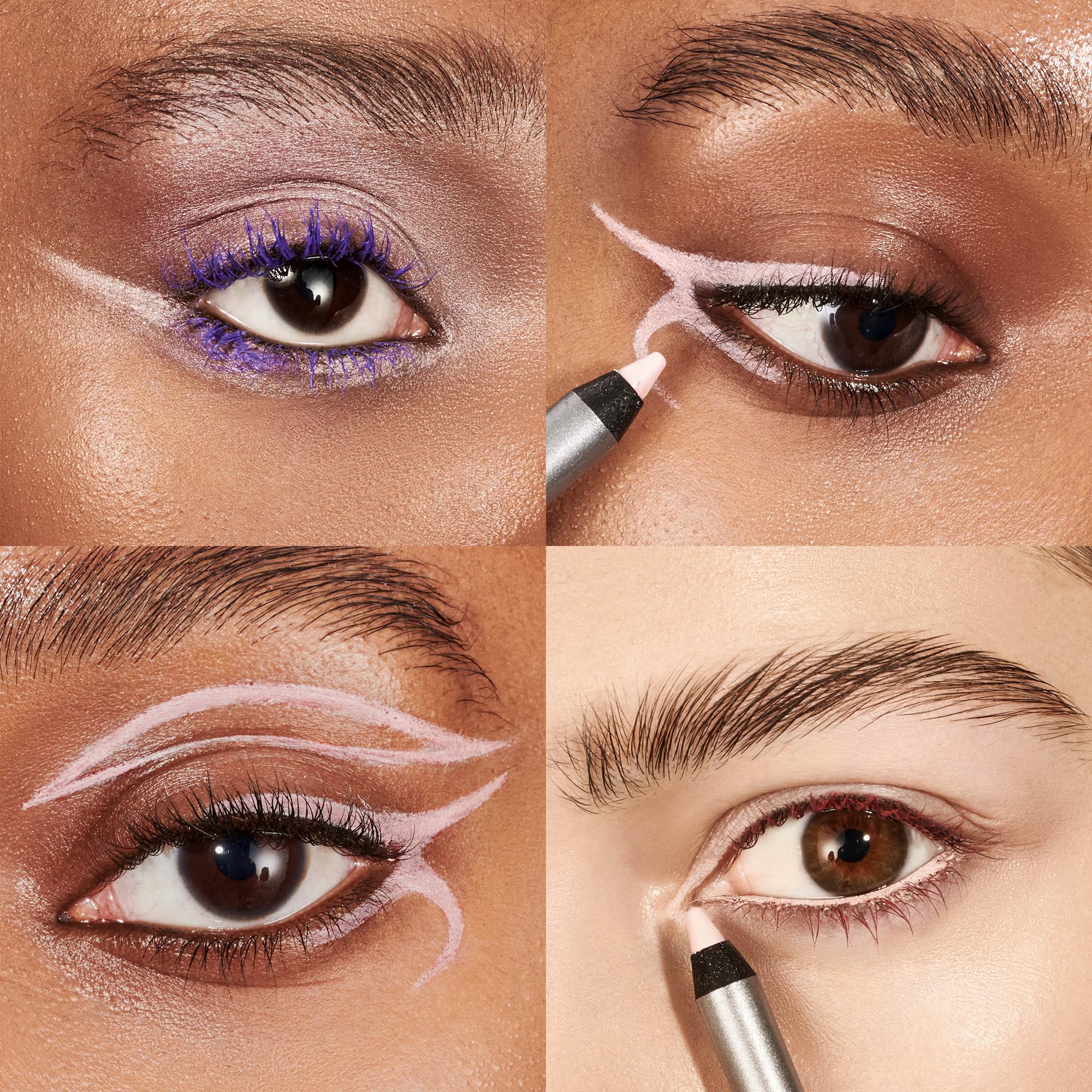 Delineador Wonderskin rosado 1440: aplicación precisa para un look definido.