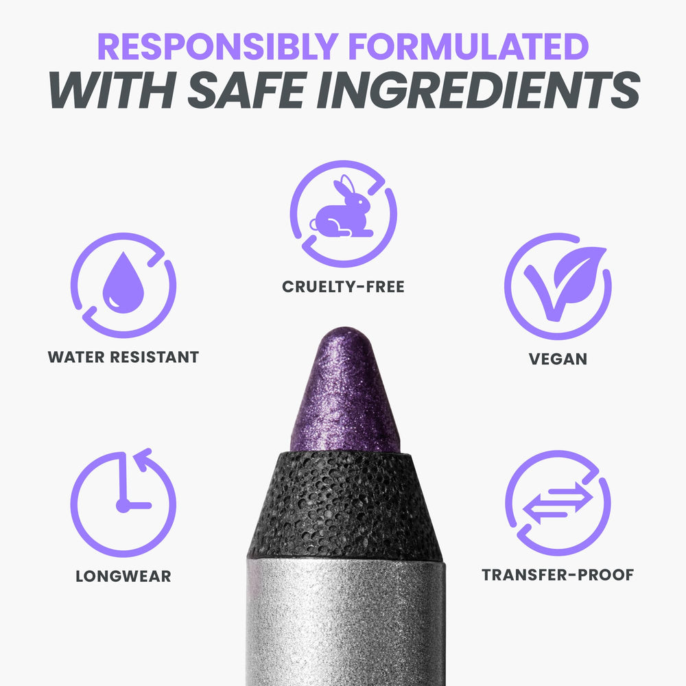 Delineador Wonderskin, vegano y libre de crueldad, envase cómodo.