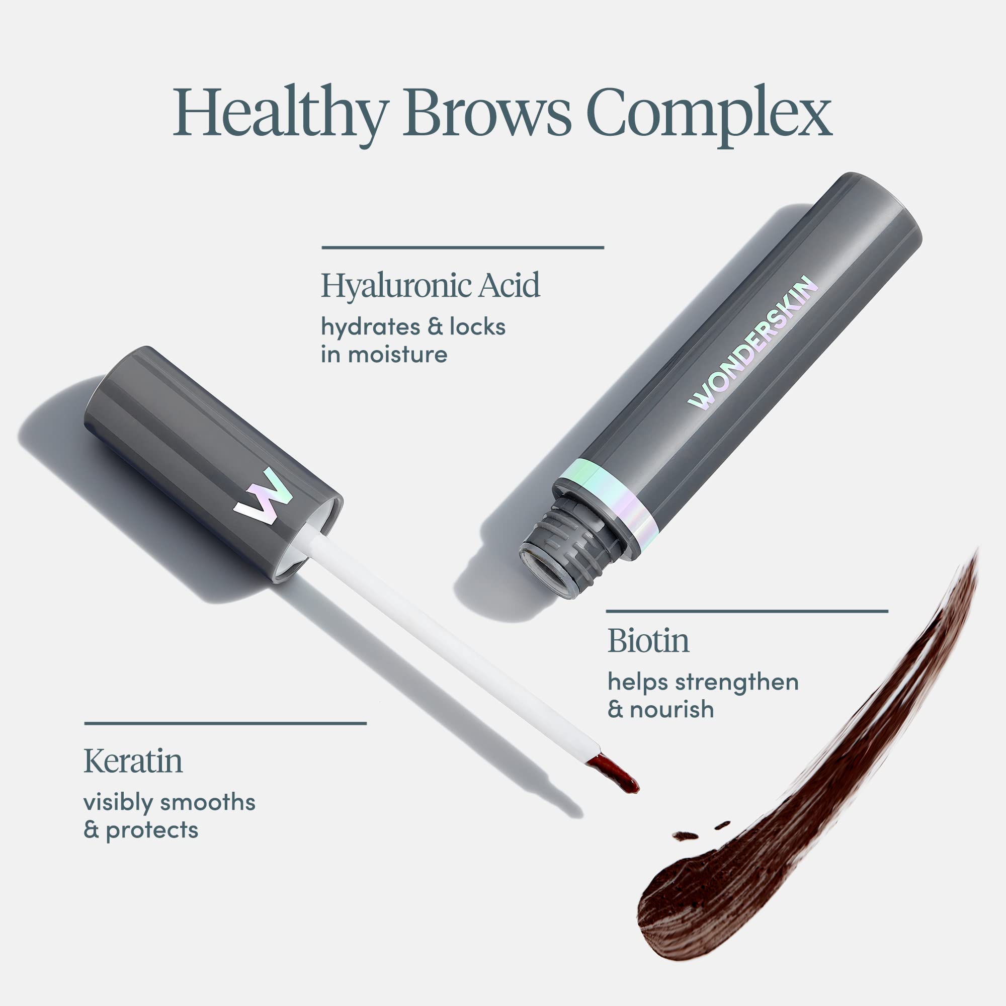 Wonderskin Dream Brow Gel crea cejas definidas con color suave y natural
