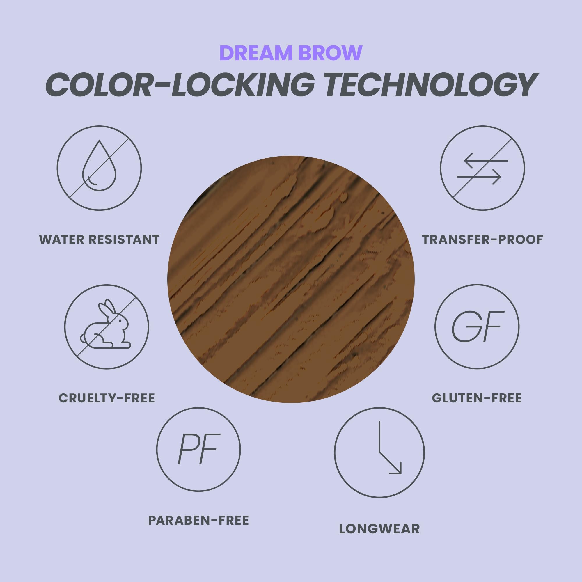 Wonderskin Dream Brow Gel es resistente al agua para climas cálidos y playa