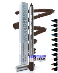 Wonderskin 1440 delineador marrón de larga duración para mirada intensa