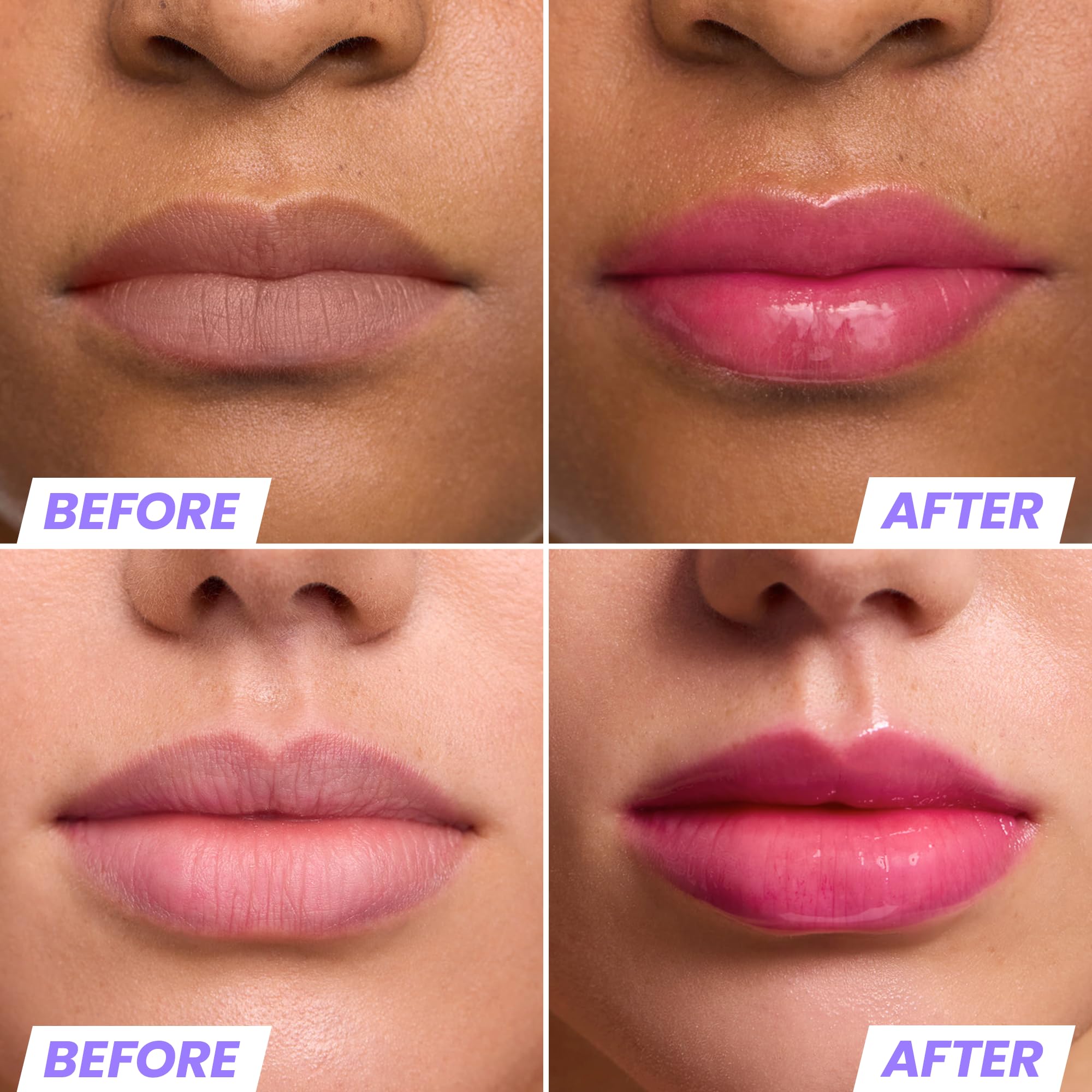 Texture non collante et brillance durable avec Wonderskin Rehab Serum.