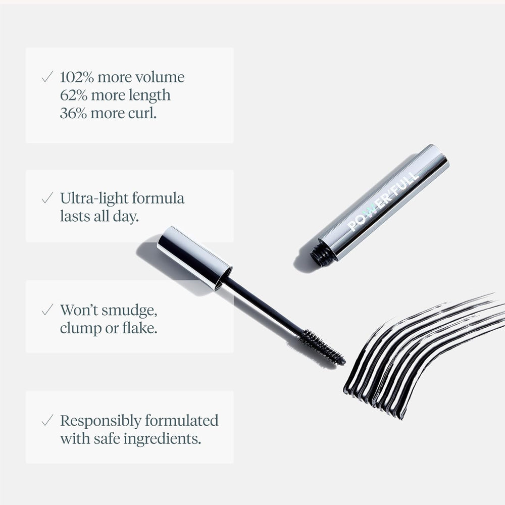 Curva natural al aire para rizo suave con Wonderskin Mascara