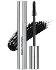 Wonderskin Mascara empaque frontal, diseño compacto para llevar en la bolsa