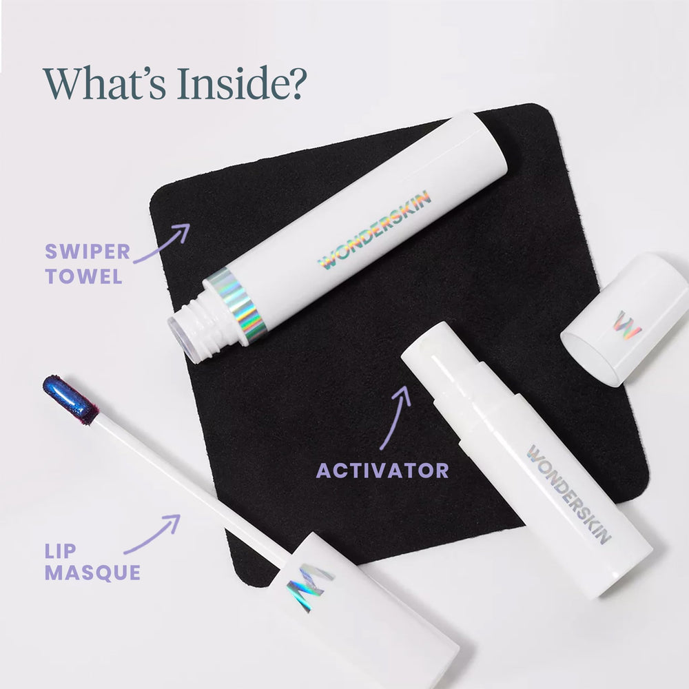 Wonderskin Wonder Blading: empaque compacto ideal para el kit completo.