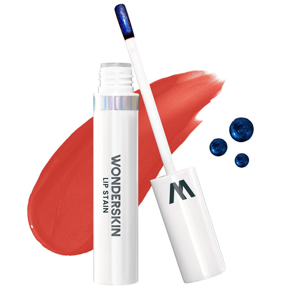 Wonderskin Wonder Blading labial-tinte-larga-duración, color natural que dura todo el día