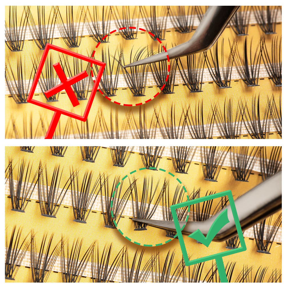 Efecto natural con pestañas en clúster de WONSIS para uso diario.