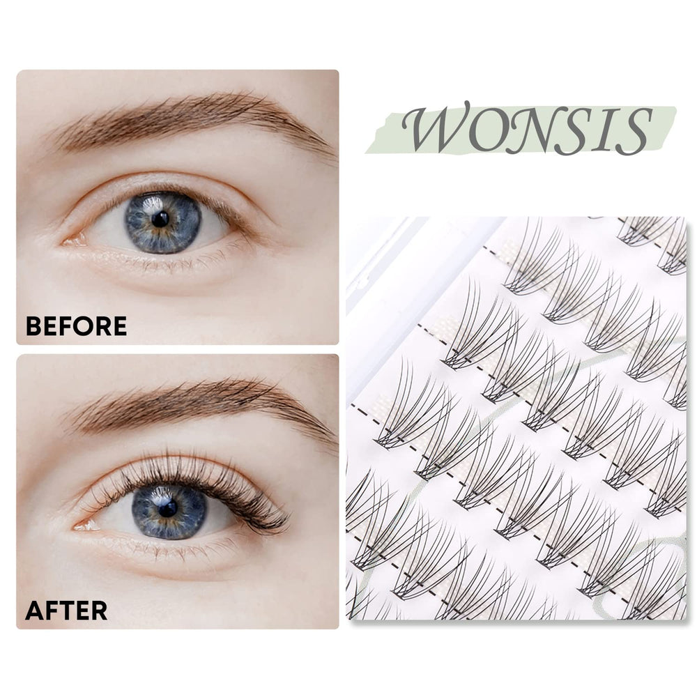 Pestañas reutilizables WONSIS, cuidado sencillo para múltiples usos