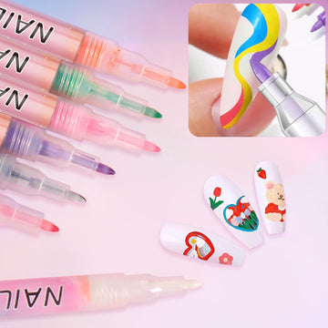 Woobena kit DIY completo para crear arte de uñas con resultados duraderos.
