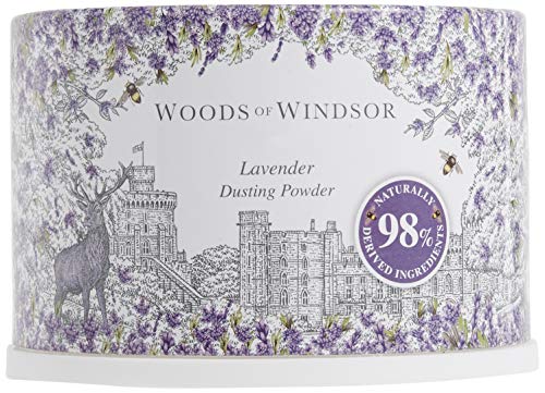 Woods of Windsor polvo lavanda con aplicador para uso diario