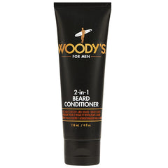 Woody's 2 en 1 Acondicionador de barba en botella, suaviza barba y piel.