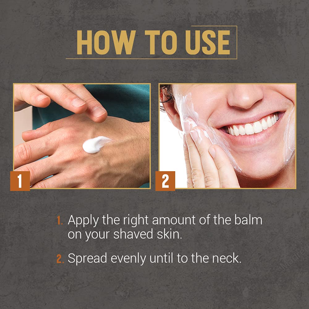 Empaque minimalista de Woody's Shave Relief Balm facilita el transporte diario