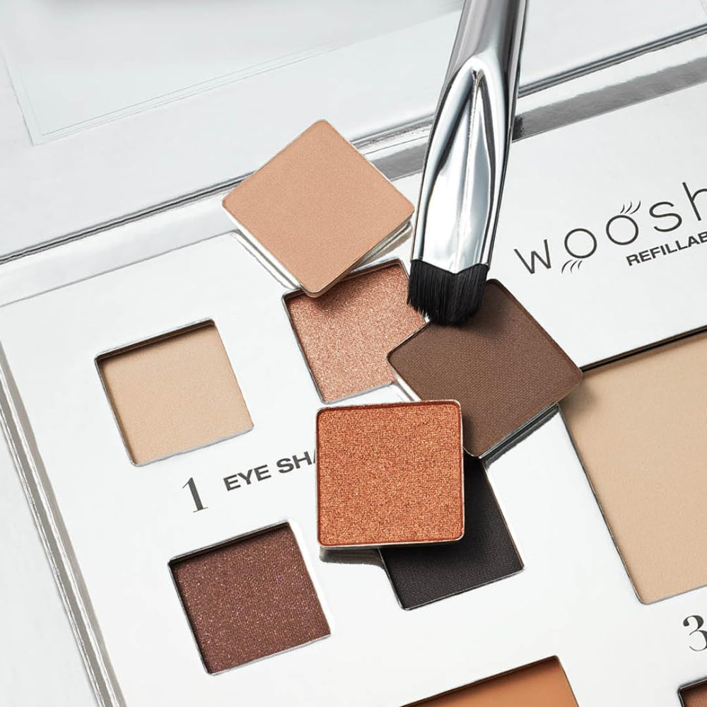 Woosh Corner Brush Aplicación Crema Gel para texturas semisólidas.