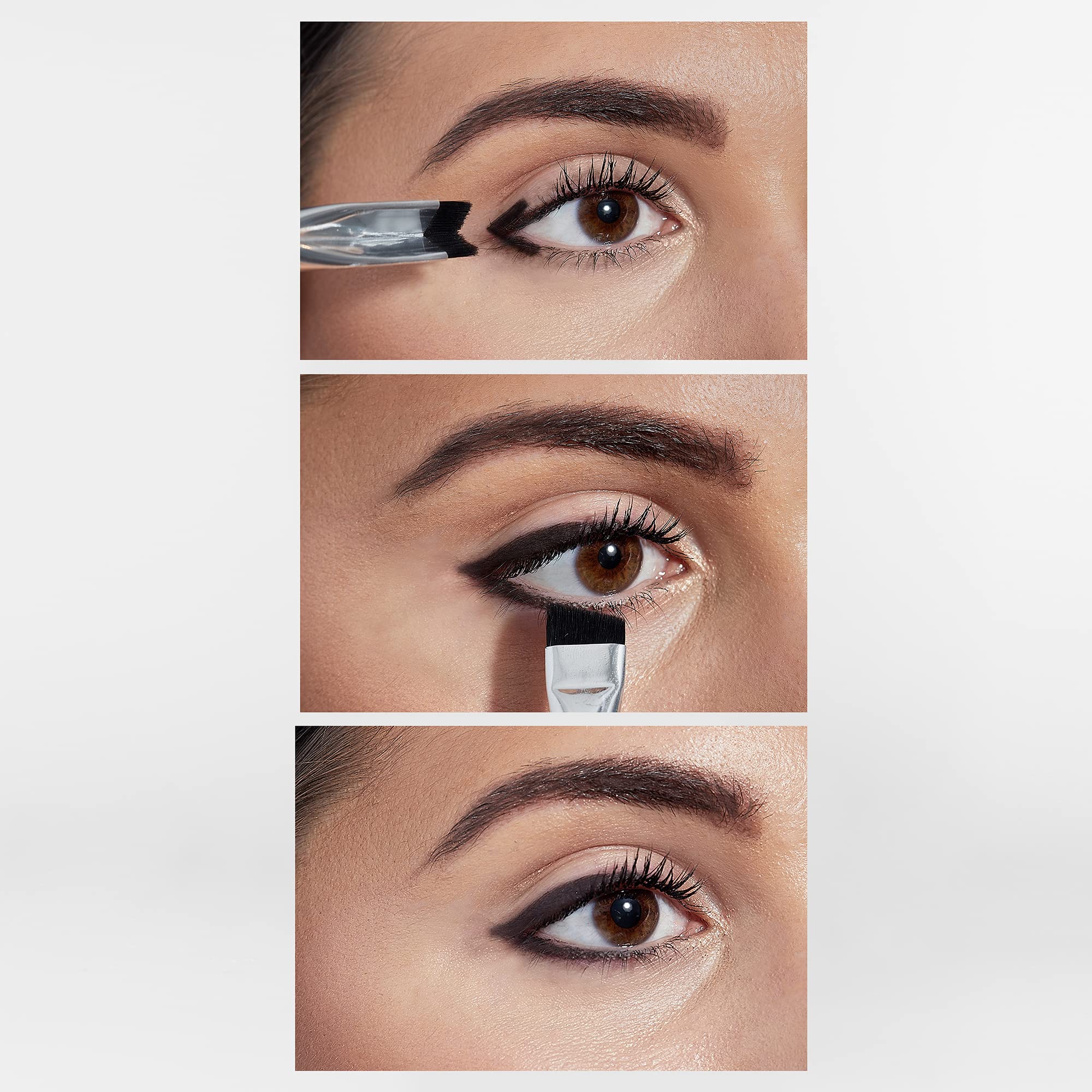 Woosh Corner Brush Doble Extremo para versatilidad en ojos.