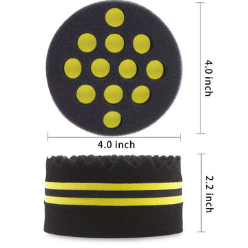 WORGATE esponja cabello, tamaño compacto ideal para niños y viaje diario.