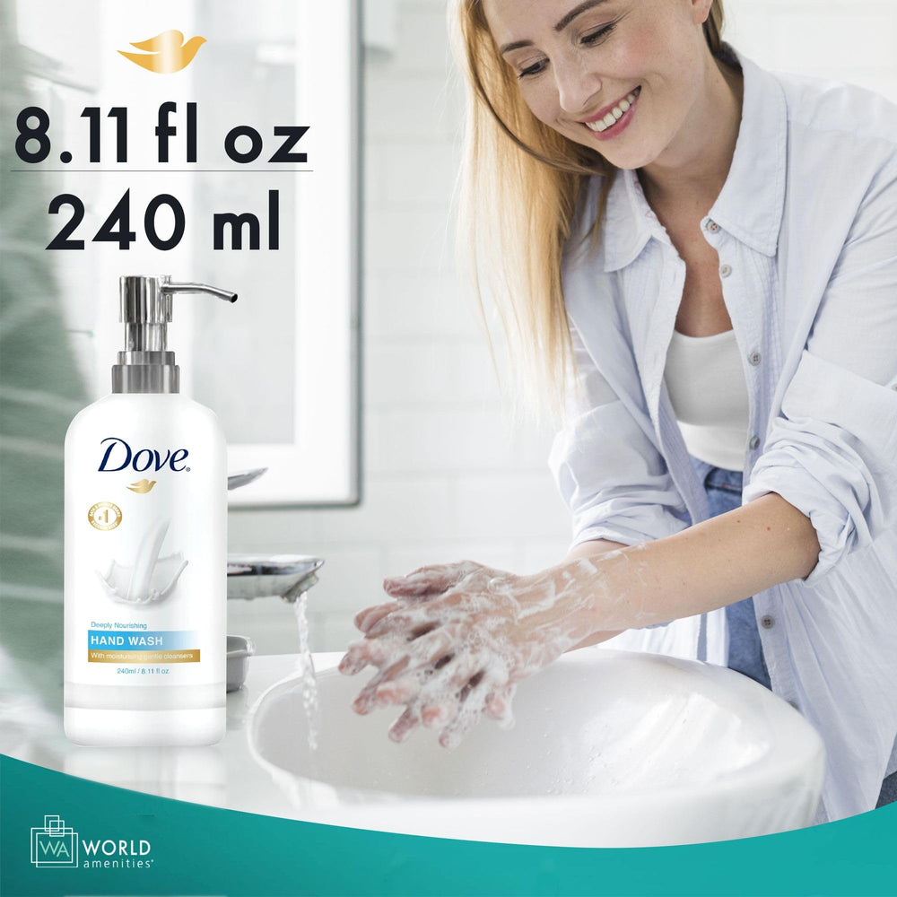 World Amenities Dove Dispensador higiénico para uso diario.