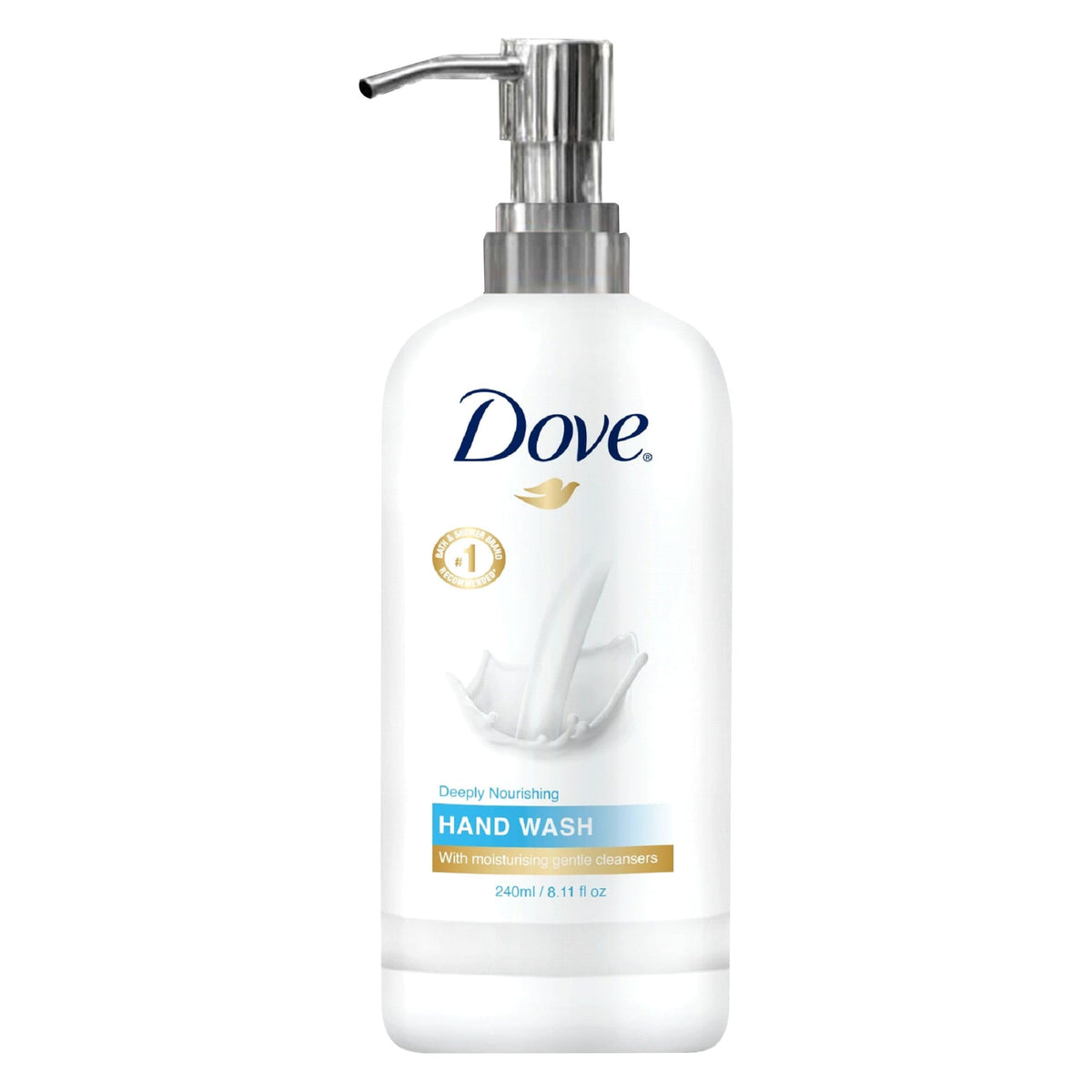 World Amenities Dove Jabón de Manos: espuma suave para higiene diaria.