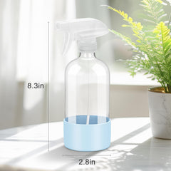 Worldgsb botella de vidrio para uso doméstico, fácil de rellenar.