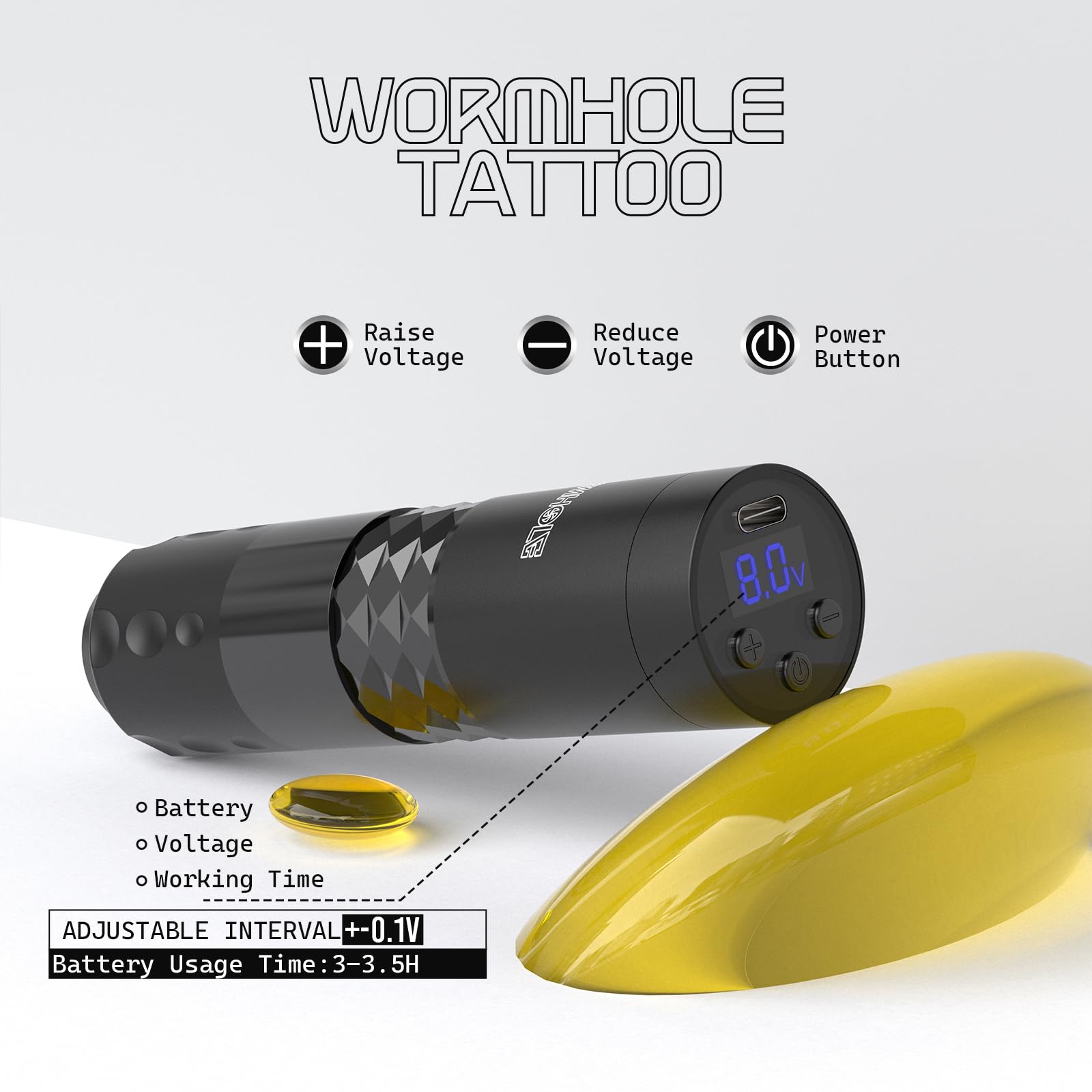 Cartuchos de tinta Wormhole incluidos para empezar sin compras