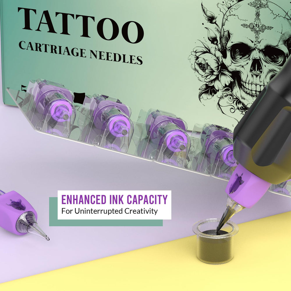 Agujas Wormhole Tattoo, compatibles con una amplia gama de máquinas de tatuaje