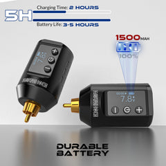 Conexión RCA estándar de Wormhole Tattoo WB11-A, compatible con plumas