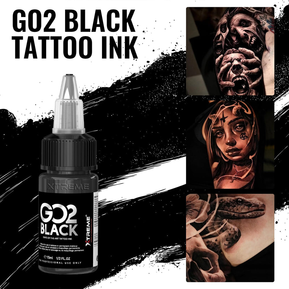 Accesorios incluidos para comenzar proyectos de tatuaje.