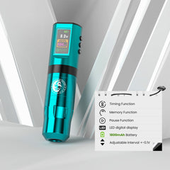 Wormhole Tattoo Kit charge Type-C, recharge rapide et pratique.