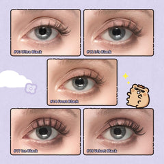 Pestañas magnéticas No.14 Frost Black para un look intenso y definido.