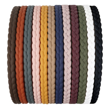 Diadema WOVOWOVO de 7 mm, fina y cómoda para estilo diario sin marcar el cabello