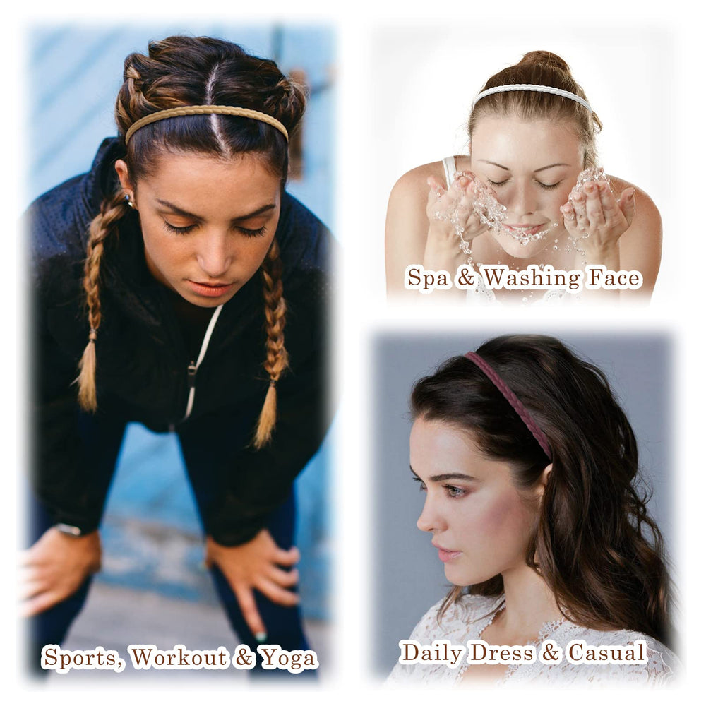 Diademas WOVOWOVO en varios colores, perfectas para complementar estilos casuales o formales