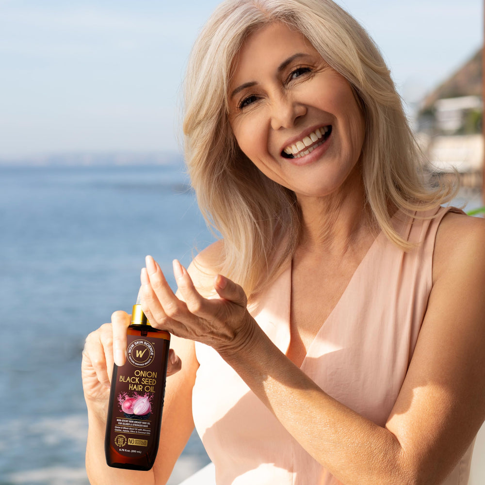 Aplicación nocturna, aceite ligero para cabello y estilo duradero