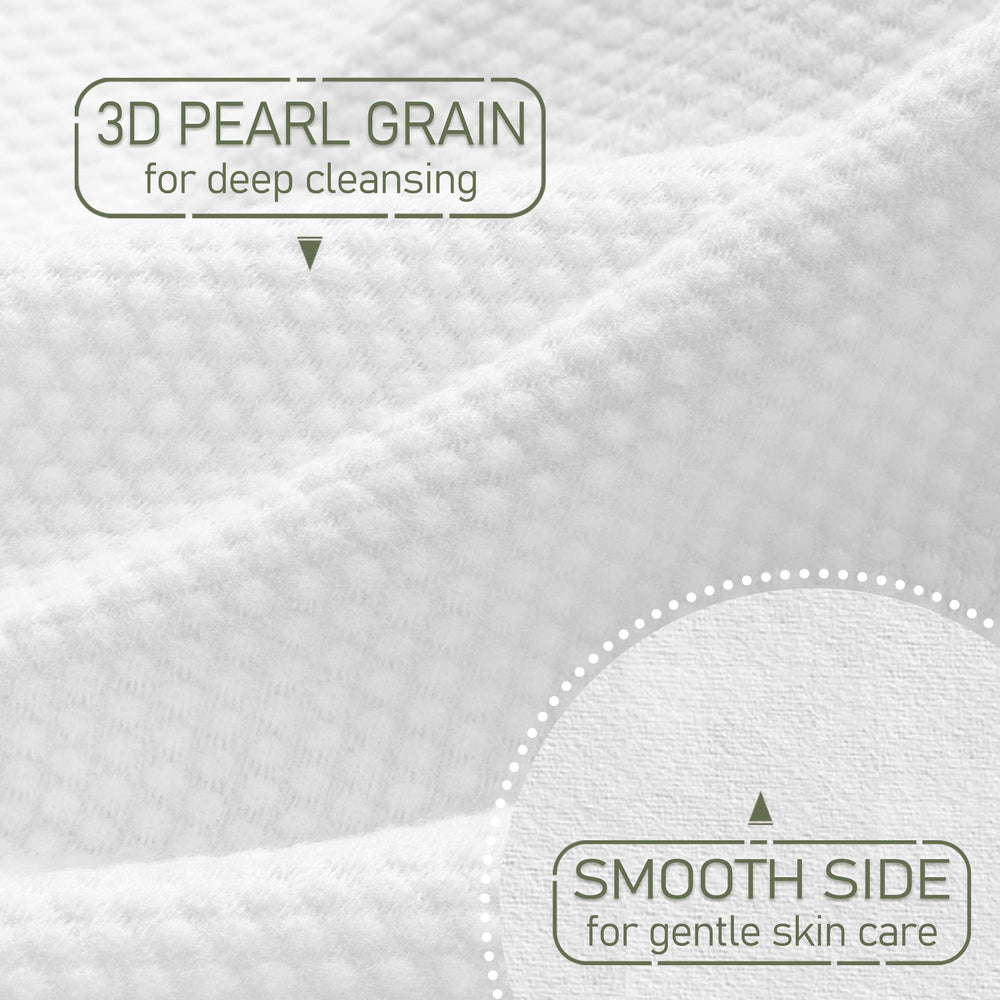Toalla facial desechable WOWOTEX suave y absorbente para piel sensible.