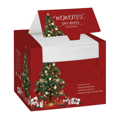 WOWOTEX toallas faciales desechables navidad grandes para piel sensible.