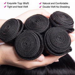 Wowqueen Beauty color natural 1B, brillo sedoso para look diario