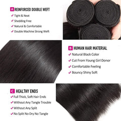 Detalle de trenza doble de Wowqueen Beauty para mayor durabilidad y acabado liso