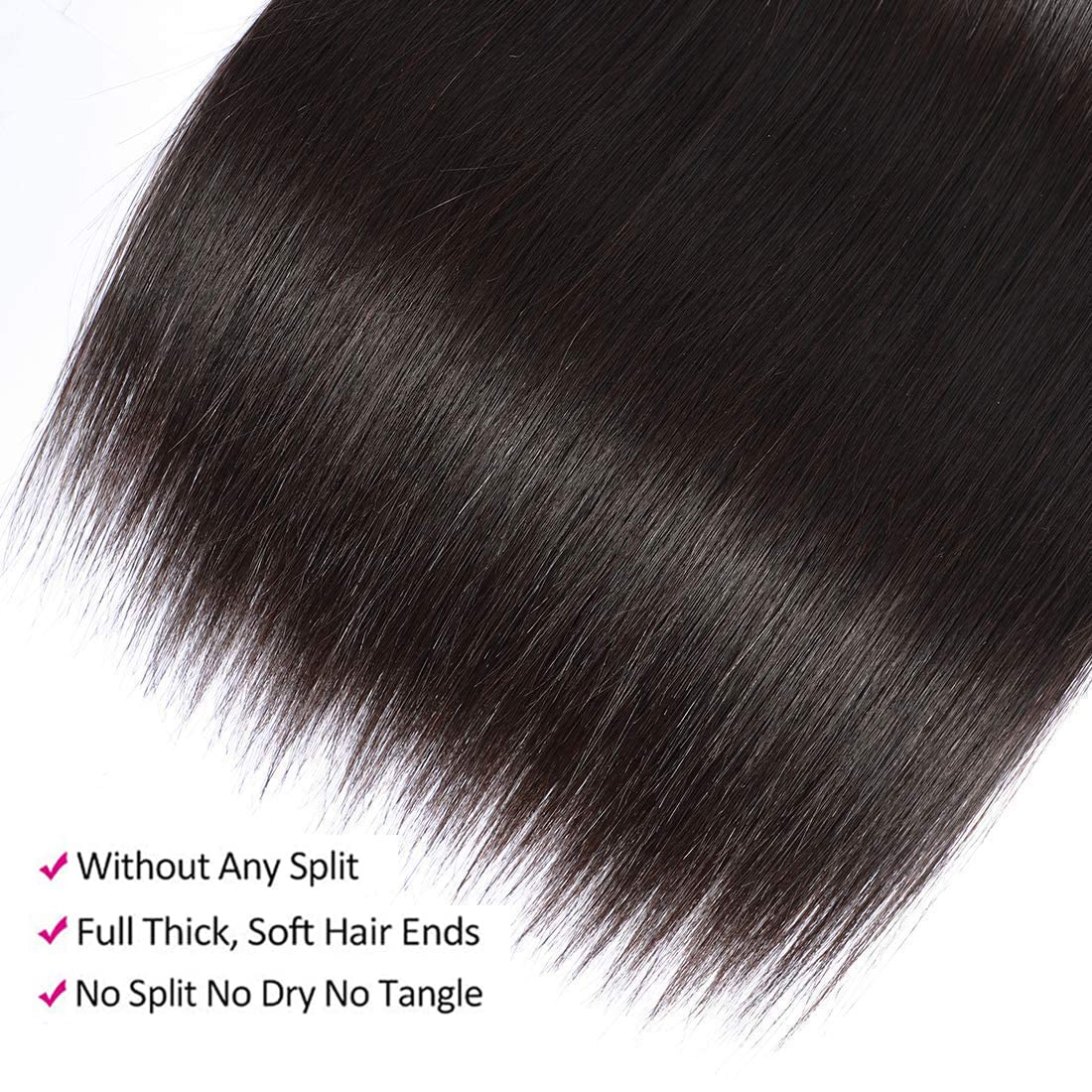 WOWQUEEN: cierre suizo con baby hair para línea real.